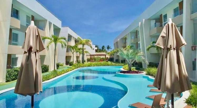 Guarajuba - Porto Smeralda 2 Suites Camaçari Exteriör bild